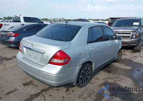 2007 Nissan Versa 1.8S from USA, damaged, VIN 3N1BC11E27L460437